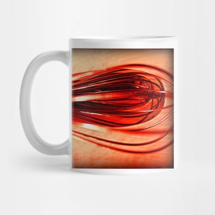 Curves in red Mug